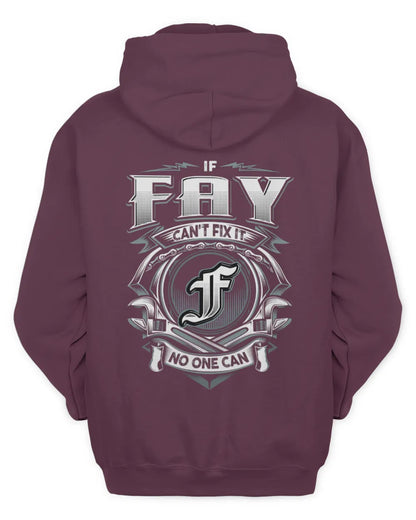 FAY AP81-K4-626 - Personalized Ahmed Quote Apparel “If Ahmed Can't Fix It, No One Can” - Unisex Hoodie - Maroon
