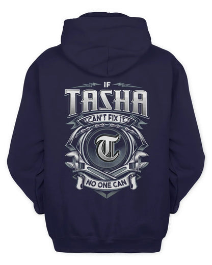 TASHA AP81-K4-626 - Personalized Ahmed Quote Apparel “If Ahmed Can't Fix It, No One Can” - Unisex Hoodie - Navy