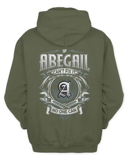 ABEGAIL AP81-K4-626 - Personalized Ahmed Quote Apparel “If Ahmed Can't Fix It, No One Can” - Unisex Hoodie - Military Green