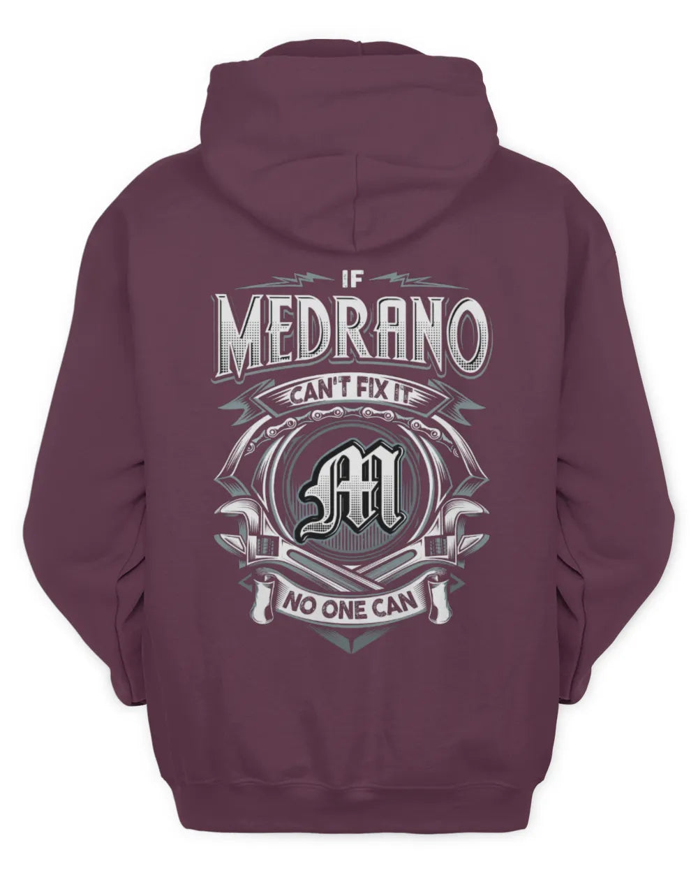 MEDRANO AP81-K4-626 - Personalized Ahmed Quote Apparel “If Ahmed Can't Fix It, No One Can” - Unisex Hoodie - Maroon