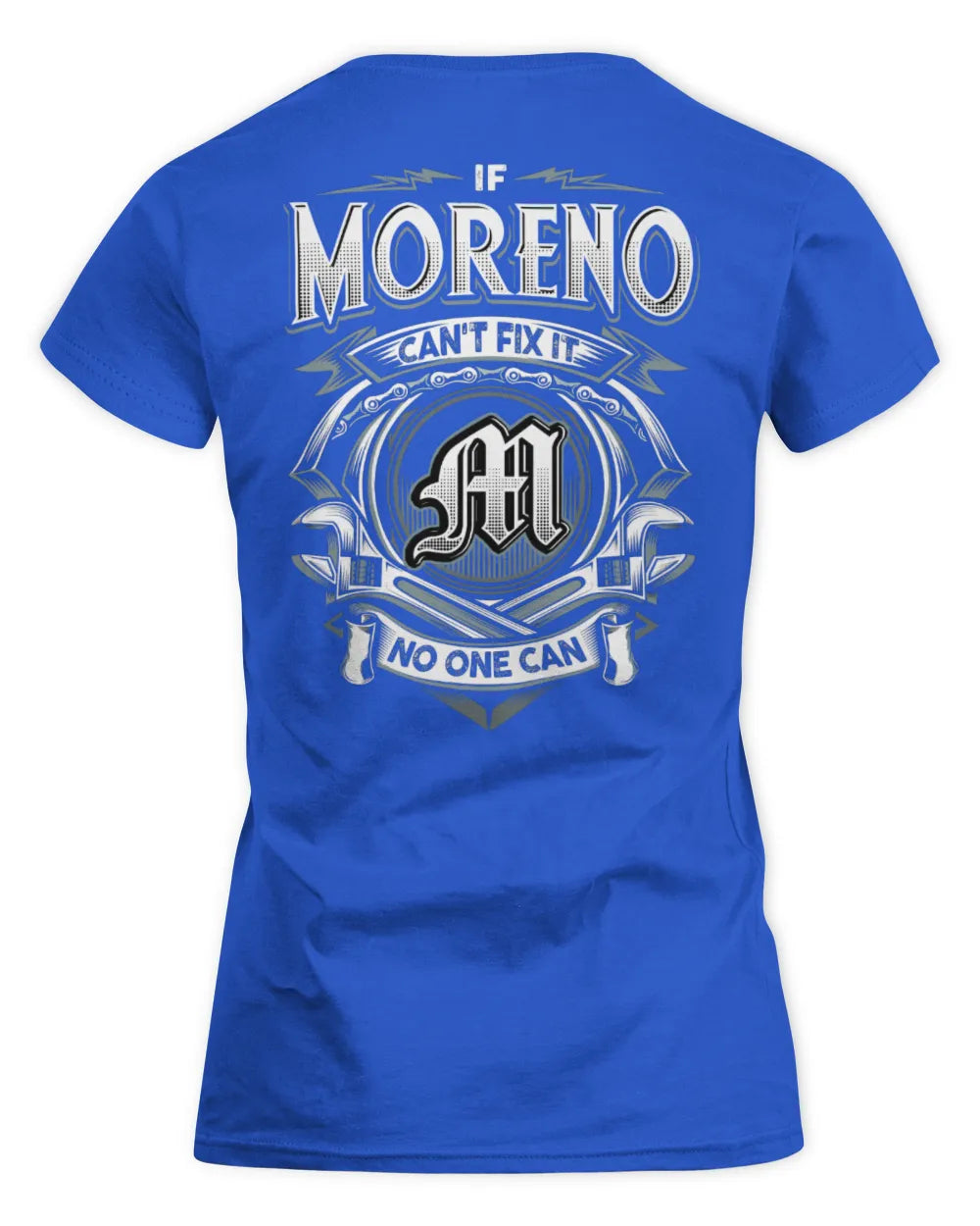 MORENO AP81-K4-626 - Personalized Ahmed Quote Apparel “If Ahmed Can't Fix It, No One Can” - Women's Standard T-Shirt - Royal
