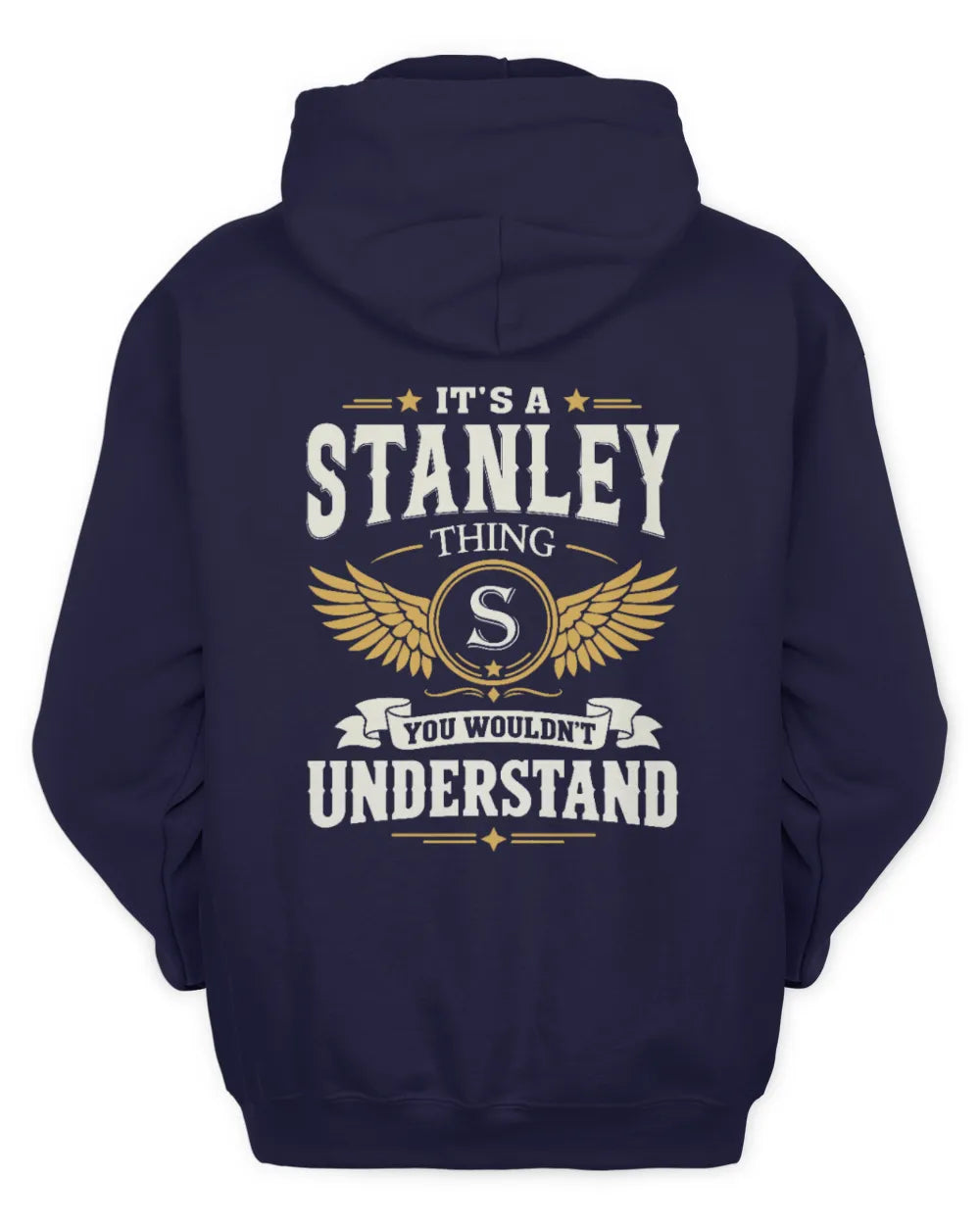 STANLEY KT06-M008 It’s a [NAME] Thing – You Wouldn’t Understand | Personalized Vintage T-Shirt - Unisex Hoodie - Navy