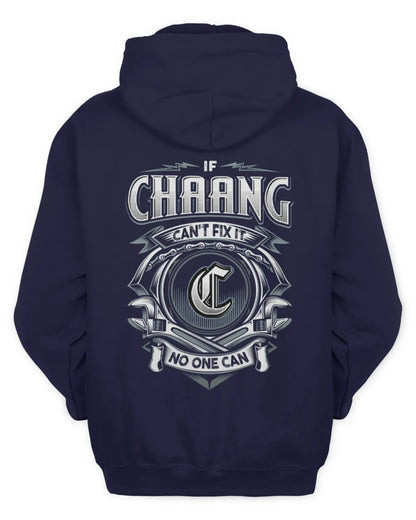 CHAANG AP81-K4-626 - Personalized Ahmed Quote Apparel “If Ahmed Can't Fix It, No One Can” - Unisex Hoodie - Navy