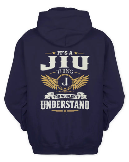 JIU KT06-M008 It’s a [NAME] Thing – You Wouldn’t Understand | Personalized Vintage T-Shirt - Unisex Hoodie - Navy