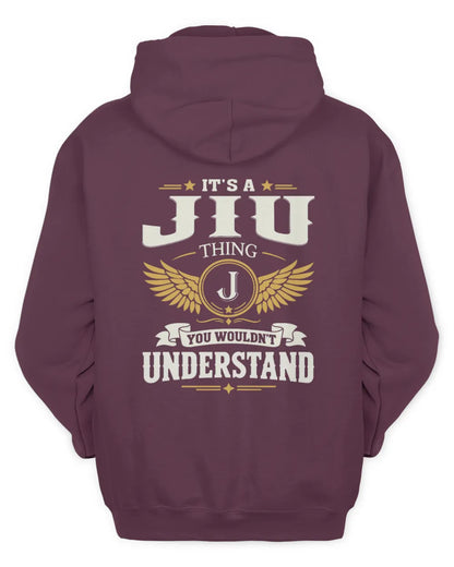 JIU KT06-M008 It’s a [NAME] Thing – You Wouldn’t Understand | Personalized Vintage T-Shirt - Unisex Hoodie - Maroon