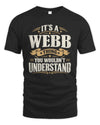 WEBB P08 TH51 - Personalized “It’s a/an [NAME] Thing – You Wouldn’t Understand” Shirt