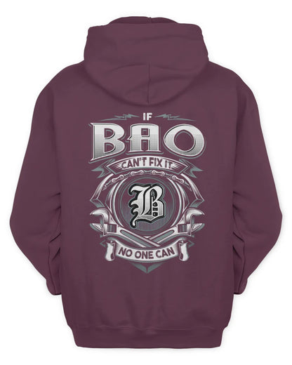 BAO AP81-K4-626 - Personalized Ahmed Quote Apparel “If Ahmed Can't Fix It, No One Can” - Unisex Hoodie - Maroon