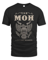 MOH TP06-K82 – Personalized Classic Style Apparel “Team NAME Lifetime Member” - Unisex Standard T-Shirt - Black