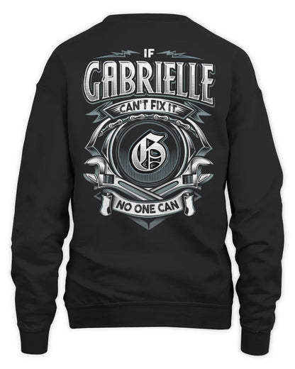 GABRIELLE AP81-K4-626 - Personalized Ahmed Quote Apparel “If Ahmed Can't Fix It, No One Can” - Unisex Sweatshirt - Black