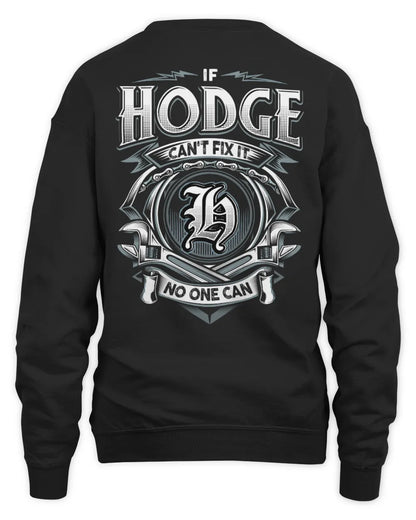 HODGE AP81-K4-626 - Personalized Ahmed Quote Apparel “If Ahmed Can't Fix It, No One Can” - Unisex Sweatshirt - Black