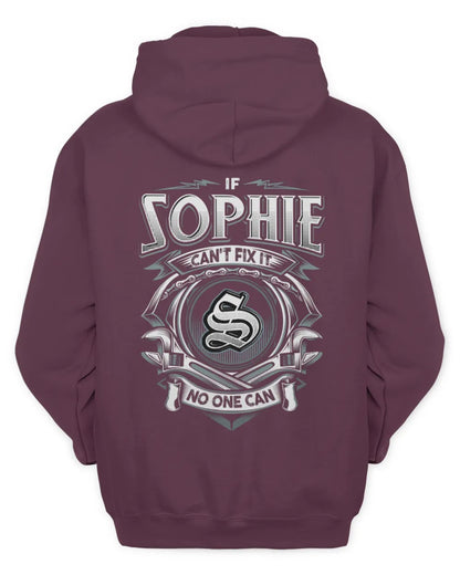 SOPHIE AP81-K4-626 - Personalized Ahmed Quote Apparel “If Ahmed Can't Fix It, No One Can” - Unisex Hoodie - Maroon