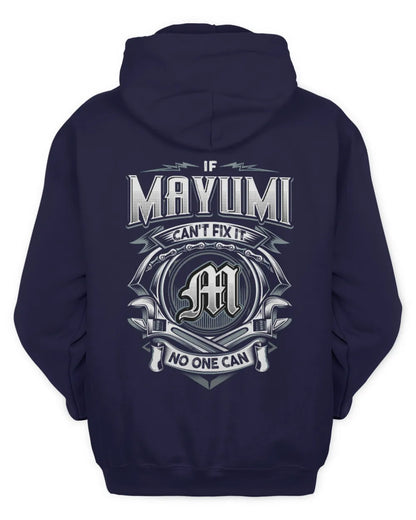 MAYUMI AP81-K4-626 - Personalized Ahmed Quote Apparel “If Ahmed Can't Fix It, No One Can” - Unisex Hoodie - Navy