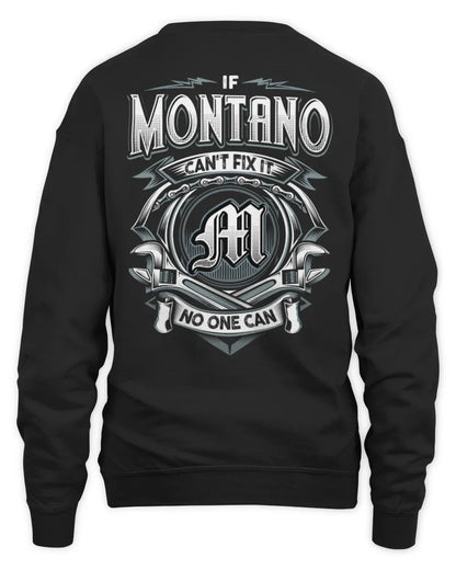 MONTANO AP81-K4-626 - Personalized Ahmed Quote Apparel “If Ahmed Can't Fix It, No One Can” - Unisex Sweatshirt - Black