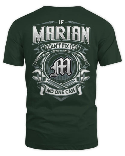 MARIAN AP81-K4-626 - Personalized Ahmed Quote Apparel “If Ahmed Can't Fix It, No One Can” - Unisex Standard T-Shirt - Forest Green