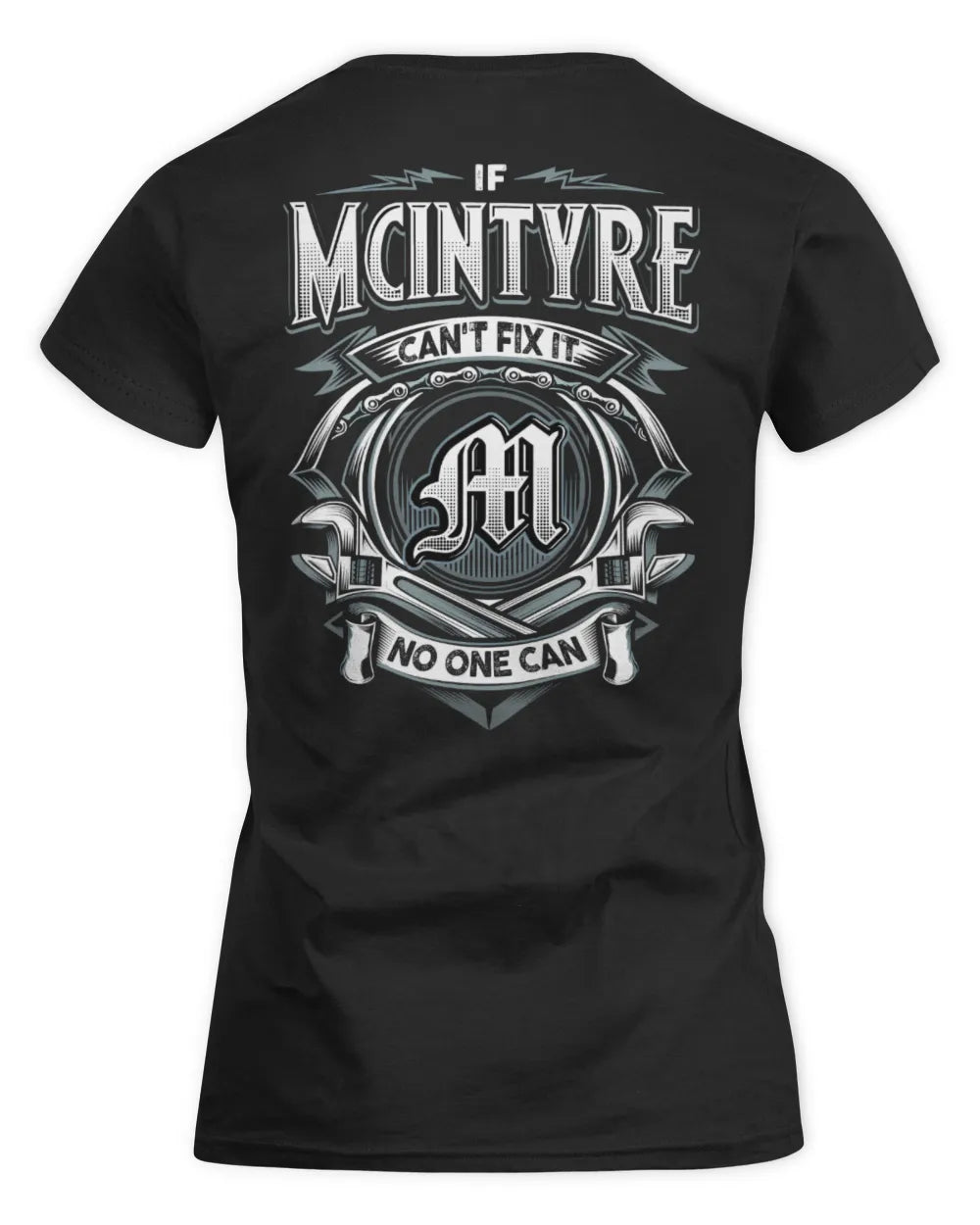MCINTYRE AP81-K4-626 - Personalized Ahmed Quote Apparel “If Ahmed Can't Fix It, No One Can” - Women's Standard T-Shirt - Black