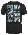 RONY AP62-K4-666 - Personalized Fierce Wolf Quote Apparel “If You Kick Me When I’m Down, You Better Pray I Don’t Get Up”