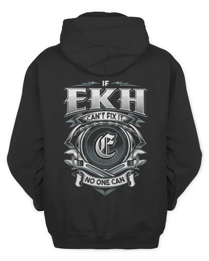 EKH AP81-K4-626 - Personalized Ahmed Quote Apparel “If Ahmed Can't Fix It, No One Can” - Unisex Hoodie - Black
