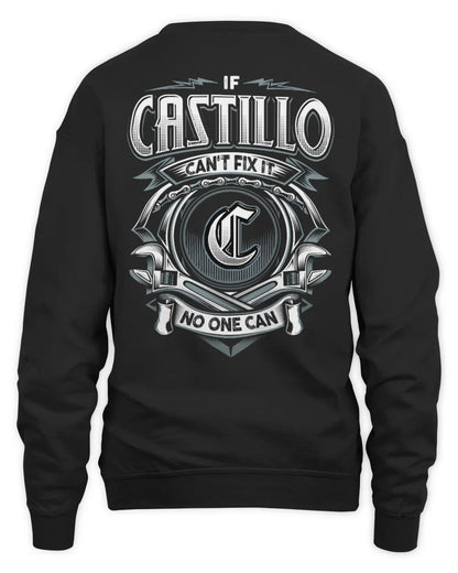 CASTILLO AP81-K4-626 - Personalized Ahmed Quote Apparel “If Ahmed Can't Fix It, No One Can” - Unisex Sweatshirt - Black