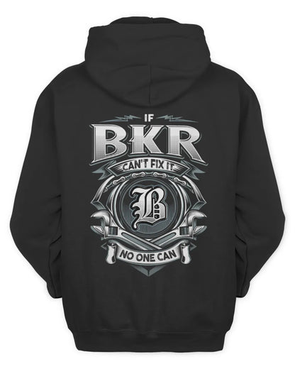 BKR AP81-K4-626 - Personalized Ahmed Quote Apparel “If Ahmed Can't Fix It, No One Can” - Unisex Hoodie - Black