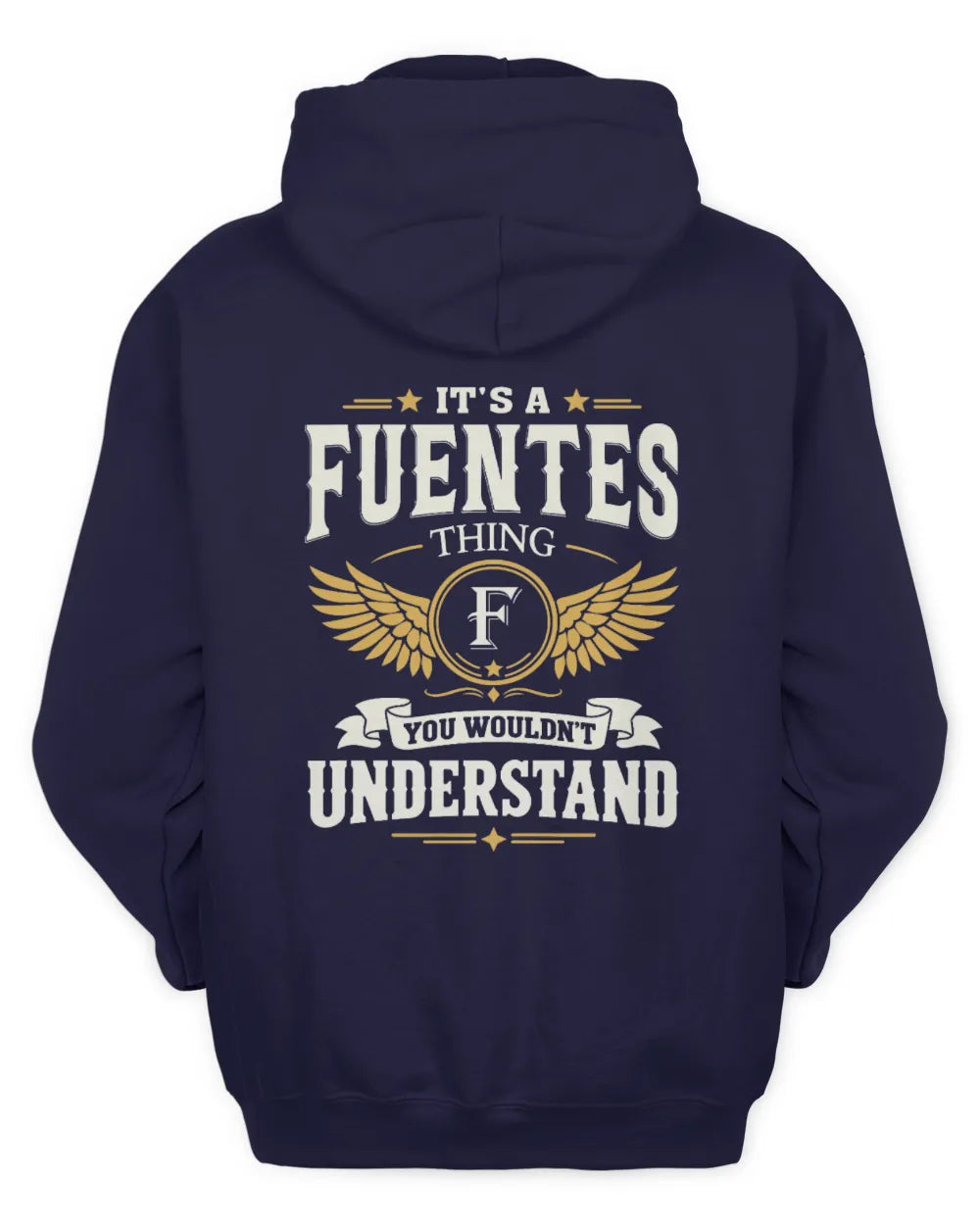 FUENTES KT06-M008 It’s a [NAME] Thing – You Wouldn’t Understand | Personalized Vintage T-Shirt - Unisex Hoodie - Navy
