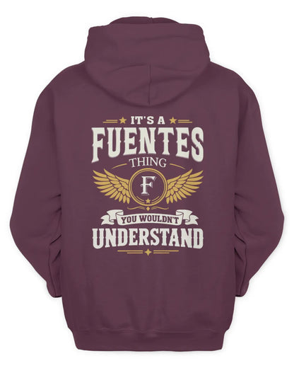 FUENTES KT06-M008 It’s a [NAME] Thing – You Wouldn’t Understand | Personalized Vintage T-Shirt - Unisex Hoodie - Maroon