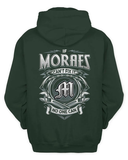 MORAES AP81-K4-626 - Personalized Ahmed Quote Apparel “If Ahmed Can't Fix It, No One Can” - Unisex Hoodie - Forest Green