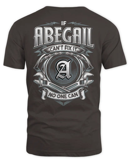 ABEGAIL AP81-K4-626 - Personalized Ahmed Quote Apparel “If Ahmed Can't Fix It, No One Can” - Unisex Standard T-Shirt - Dark Chocolate