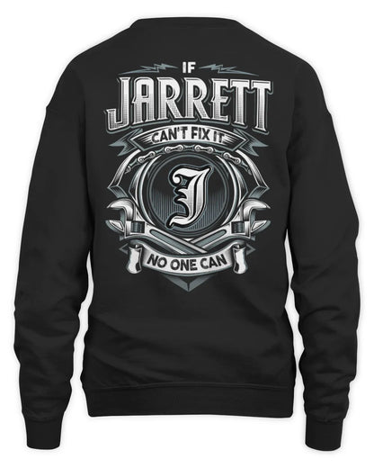 JARRETT AP81-K4-626 - Personalized Ahmed Quote Apparel “If Ahmed Can't Fix It, No One Can” - Unisex Sweatshirt - Black
