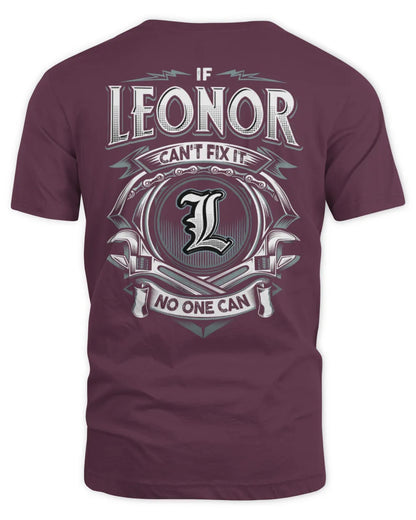 LEONOR AP81-K4-626 - Personalized Ahmed Quote Apparel “If Ahmed Can't Fix It, No One Can” - Unisex Standard T-Shirt - Maroon