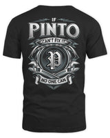 PINTO AP81-K4-626 - Personalized Ahmed Quote Apparel “If Ahmed Can't Fix It, No One Can” - Unisex Standard T-Shirt - Black