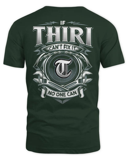THIRI AP81-K4-626 - Personalized Ahmed Quote Apparel “If Ahmed Can't Fix It, No One Can” - Unisex Standard T-Shirt - Forest Green