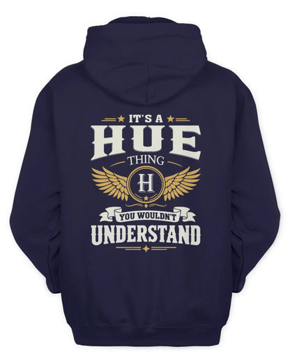 HUE KT06-M008 It’s a [NAME] Thing – You Wouldn’t Understand | Personalized Vintage T-Shirt - Unisex Hoodie - Navy