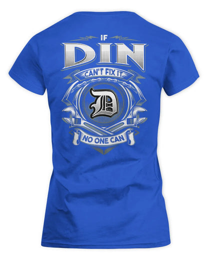 DIN AP81-K4-626 - Personalized Ahmed Quote Apparel “If Ahmed Can't Fix It, No One Can” - Women's Standard T-Shirt - Royal