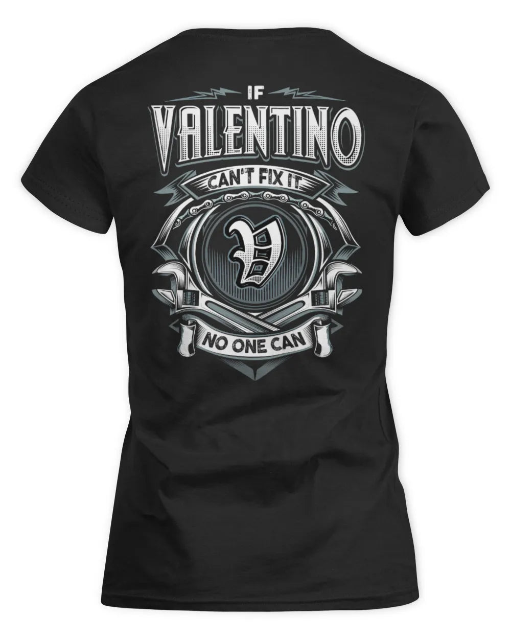 VALENTINO AP81-K4-626 - Personalized Ahmed Quote Apparel “If Ahmed Can't Fix It, No One Can” - Women's Standard T-Shirt - Black
