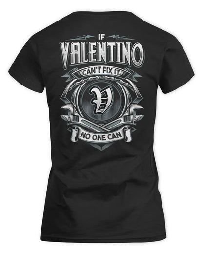 VALENTINO AP81-K4-626 - Personalized Ahmed Quote Apparel “If Ahmed Can't Fix It, No One Can” - Women's Standard T-Shirt - Black