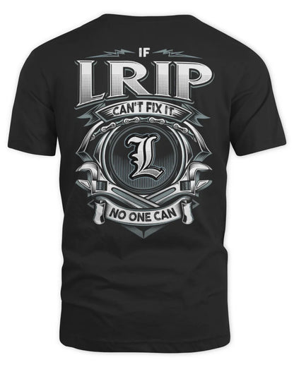 LRIP AP81-K4-626 - Personalized Ahmed Quote Apparel “If Ahmed Can't Fix It, No One Can” - Unisex Standard T-Shirt - Black