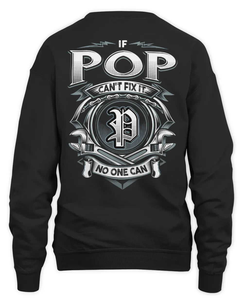 POP AP81-K4-626 - Personalized Ahmed Quote Apparel “If Ahmed Can't Fix It, No One Can” - Unisex Sweatshirt - Black