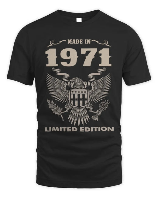 1971 TH04-K2 – Classic Birth Year Limited Edition T-Shirt