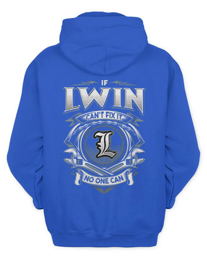 LWIN AP81-K4-626 - Personalized Ahmed Quote Apparel “If Ahmed Can't Fix It, No One Can” - Unisex Hoodie - Royal