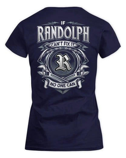 RANDOLPH AP81-K4-626 - Personalized Ahmed Quote Apparel “If Ahmed Can't Fix It, No One Can” - Women's Standard T-Shirt - Navy