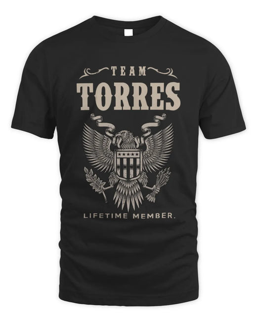 TORRES TP06-K82 – Personalized Classic Style Apparel “Team NAME Lifetime Member”