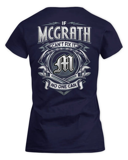 MCGRATH AP81-K4-626 - Personalized Ahmed Quote Apparel “If Ahmed Can't Fix It, No One Can” - Women's Standard T-Shirt - Navy