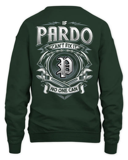 PARDO AP81-K4-626 - Personalized Ahmed Quote Apparel “If Ahmed Can't Fix It, No One Can” - Unisex Sweatshirt - Forest Green