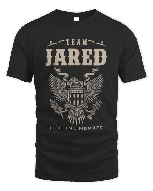JARED TP06-K82 – Personalized Classic Style Apparel “Team NAME Lifetime Member”