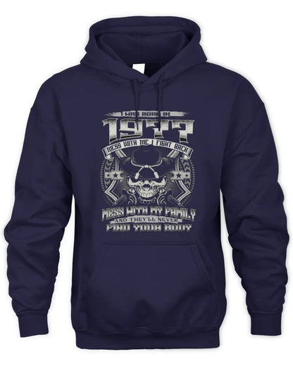 1977 HH89-K2 – Protective Family Quote T-Shirt - Unisex Hoodie - Navy