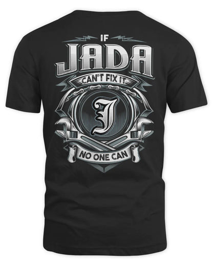 JADA AP81-K4-626 - Personalized Ahmed Quote Apparel “If Ahmed Can't Fix It, No One Can” - Unisex Standard T-Shirt - Black