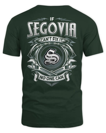 SEGOVIA AP81-K4-626 - Personalized Ahmed Quote Apparel “If Ahmed Can't Fix It, No One Can” - Unisex Standard T-Shirt - Forest Green