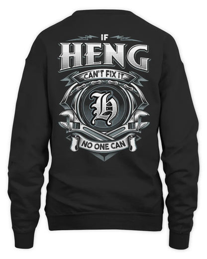 HENG AP81-K4-626 - Personalized Ahmed Quote Apparel “If Ahmed Can't Fix It, No One Can” - Unisex Sweatshirt - Black