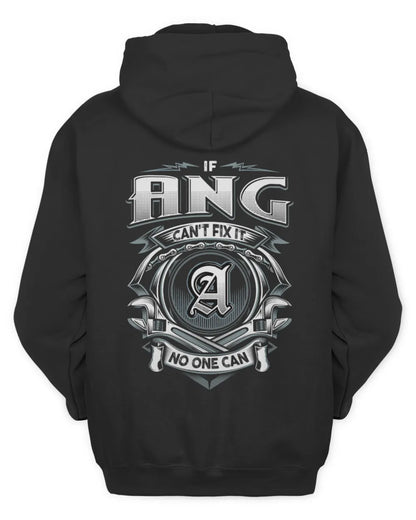 ANG AP81-K4-626 - Personalized Ahmed Quote Apparel “If Ahmed Can't Fix It, No One Can” - Unisex Hoodie - Black
