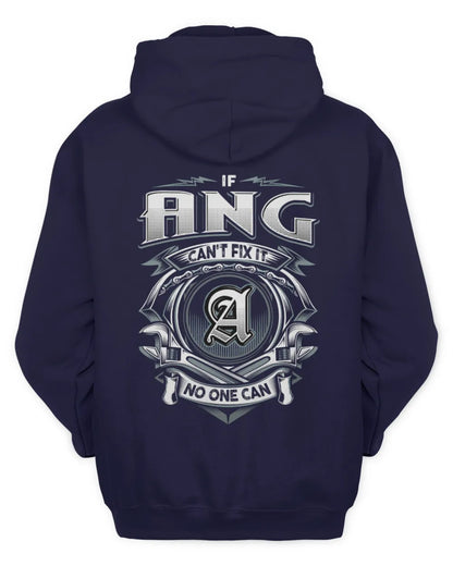ANG AP81-K4-626 - Personalized Ahmed Quote Apparel “If Ahmed Can't Fix It, No One Can” - Unisex Hoodie - Navy